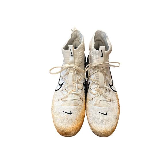 LSU PLAYER USED! Nike Hightop Hurache Baseball Cleats – Size 13 - Picture 4 of 5